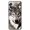 For Vivo Y29 5G Case V2420 Cartoon Wolf Tiger Soft Silicone Cover TPU Phone Case for Vivo Y29 5G Bumper Capa Shockproof Fundas