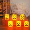 Durable Halloween Led Light Home Atmosphere Decoration Candle Lamp Halloween Party Supplies Haunted House Horror Outdoor Lantern Props