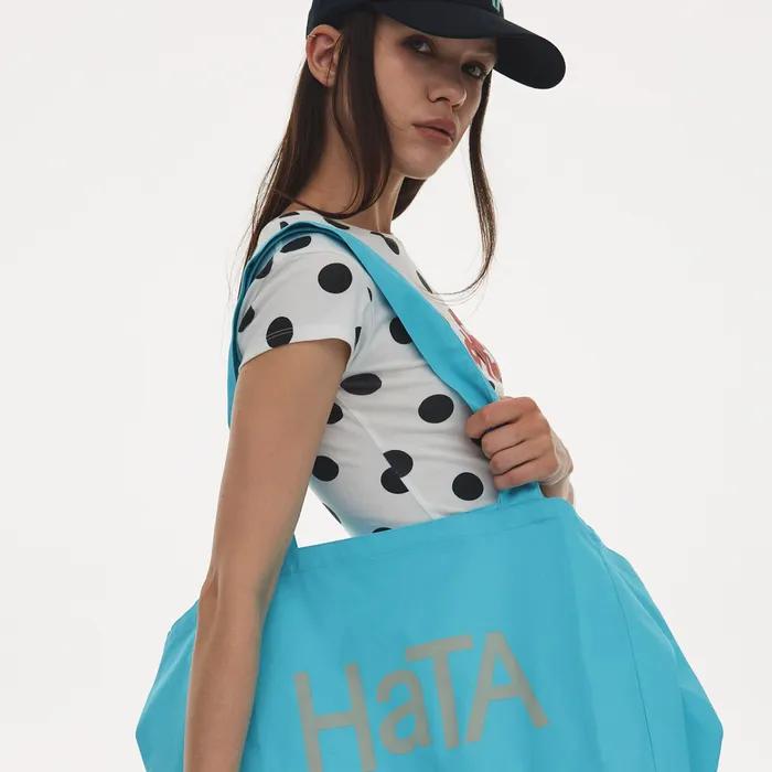 HaTA Signature Eco Bag_Aqua Blue