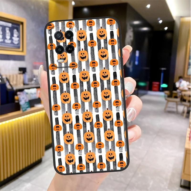 Halloween Pumpkins Case For Oppo A98 A18 A38 A58 A78 A60 A80 A40 A96 A76 A16 A94 A74 A54 A15 A17 A57 A77 A5 Pro
