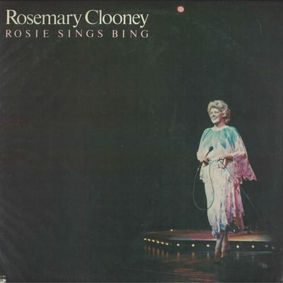 LP Record ROSEMARY CLOONEY  Rosie Sings Bing CJ60 CONCORD JAZZ 1978 US Jazz Used