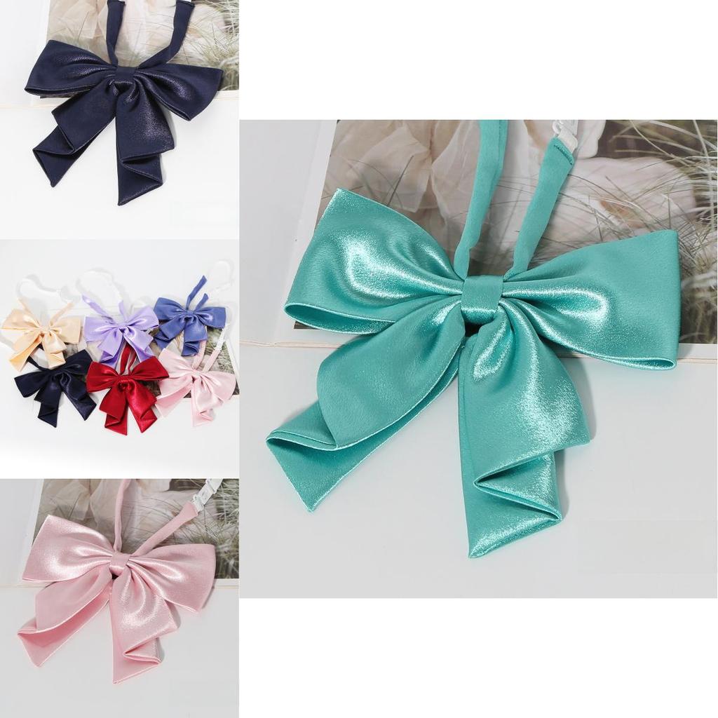 Jk Mädchen Schuluniform Fliege aus Webstoff für Freizeit- und formelle Kleidung