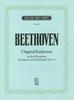 Beethoven: Original Cadenzas for Piano Concertos (Nos. 1-4) / Breitkopf & Härtel