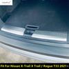 Rear Trunk Door Bumper Sill Guard Protector Cover Trim Stainless Accessories For Nissan X-Trail X Trail / Rogue T33 - 2026
