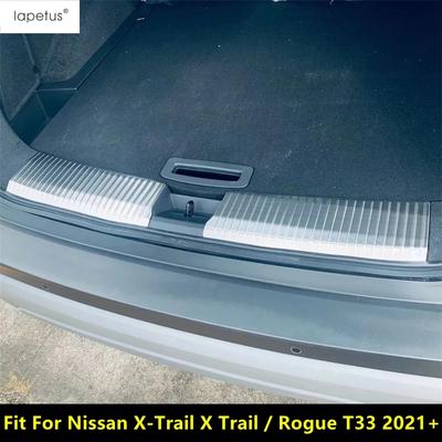 Protection de Pare-chocs Arrière de Coffre / Seuil Acier Inoxydable Accessoires pour Nissan X-Trail X Trail / Rogue T33 - 2026