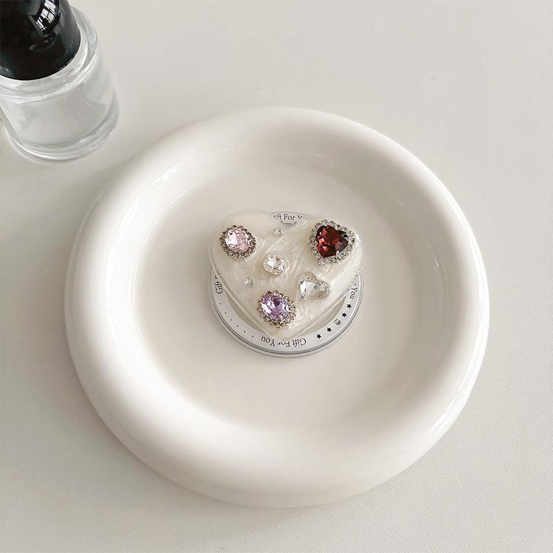Colored Gemstones, Rhinestones, Love Mobile Phone, Airbag Bracket, Advanced Wind-Sensitive Magnetic Suction Magsafe Desktop Support Frame