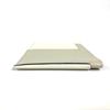 HERMES Bicolor Nect Business Card Holder Pass Case Card Case White/Light Beige
