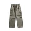 Casual thin overalls men's trendy summer new straight loose wide-leg casual pants men