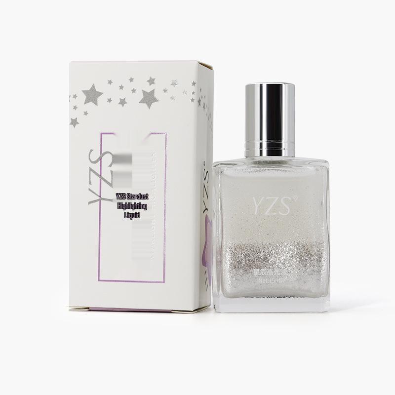 YZS Starlight Liquid Eyeshadow: Super Sparkly, Lightweight, Long-Lasting Rollerball Highlighter with Diamond-Like Glitter.