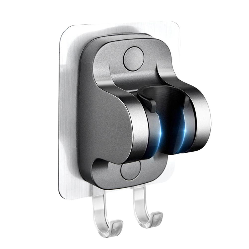 ABS Construction Adjustable No Punch Shower Head Bracket Adjustable