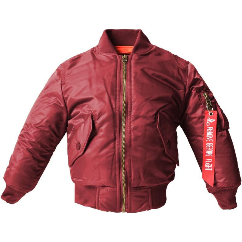 Kids Unisex Thickened MA-1 Style Pilot