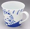 Mino Ware Lightweight Mug, Tiger Design, 131-1642