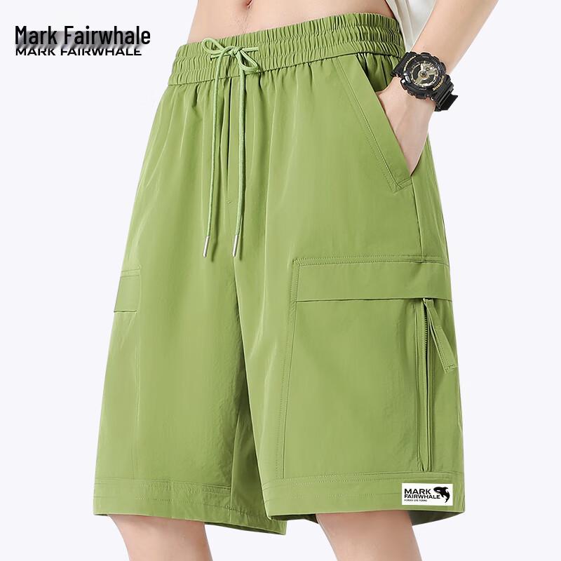 

Mark Fairwhale Men s Multi-Pocket Cargo Shorts 4XL