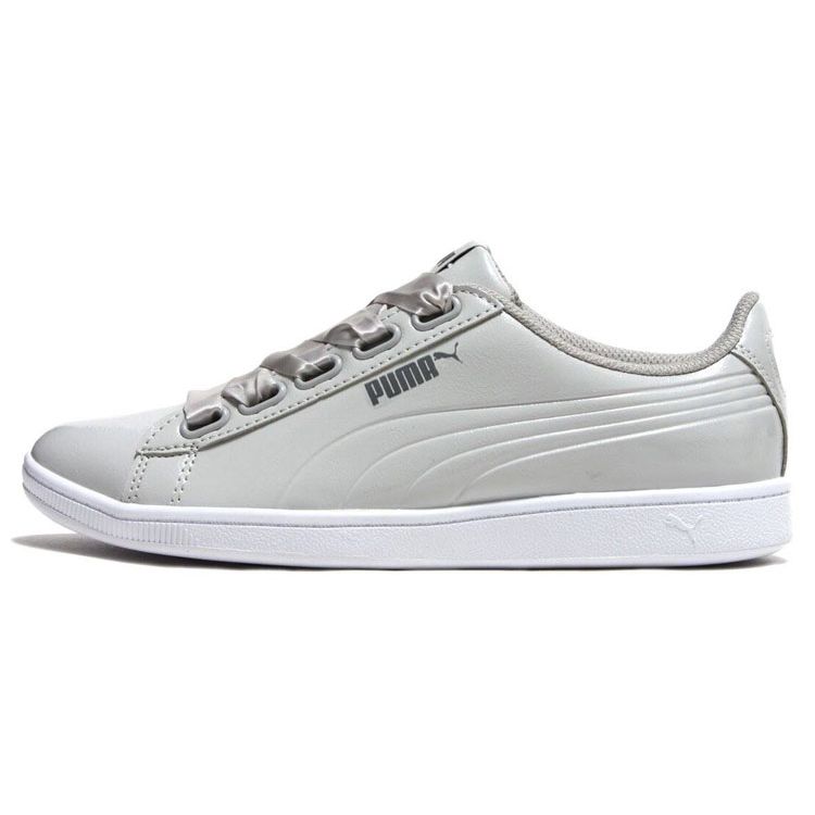 Puma Vikky Ribbon Patent Casual Sneakers Women sneakers Gray 366417-03
