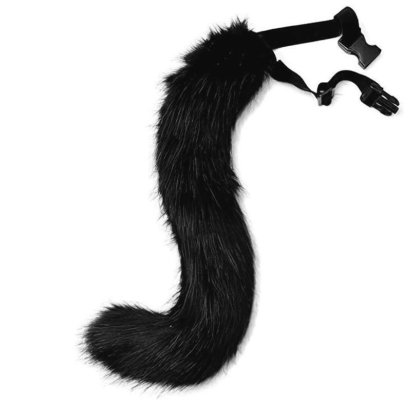 Props Cat Fox Plush Tails Role Play Halloween Party Kawaii Accessories Anime Animal Tail Cosplay Costumes
