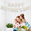 Mother’s Day Decoration Flag - Vibranted Color Bunting Supplies for Creating Celebration for Moms
