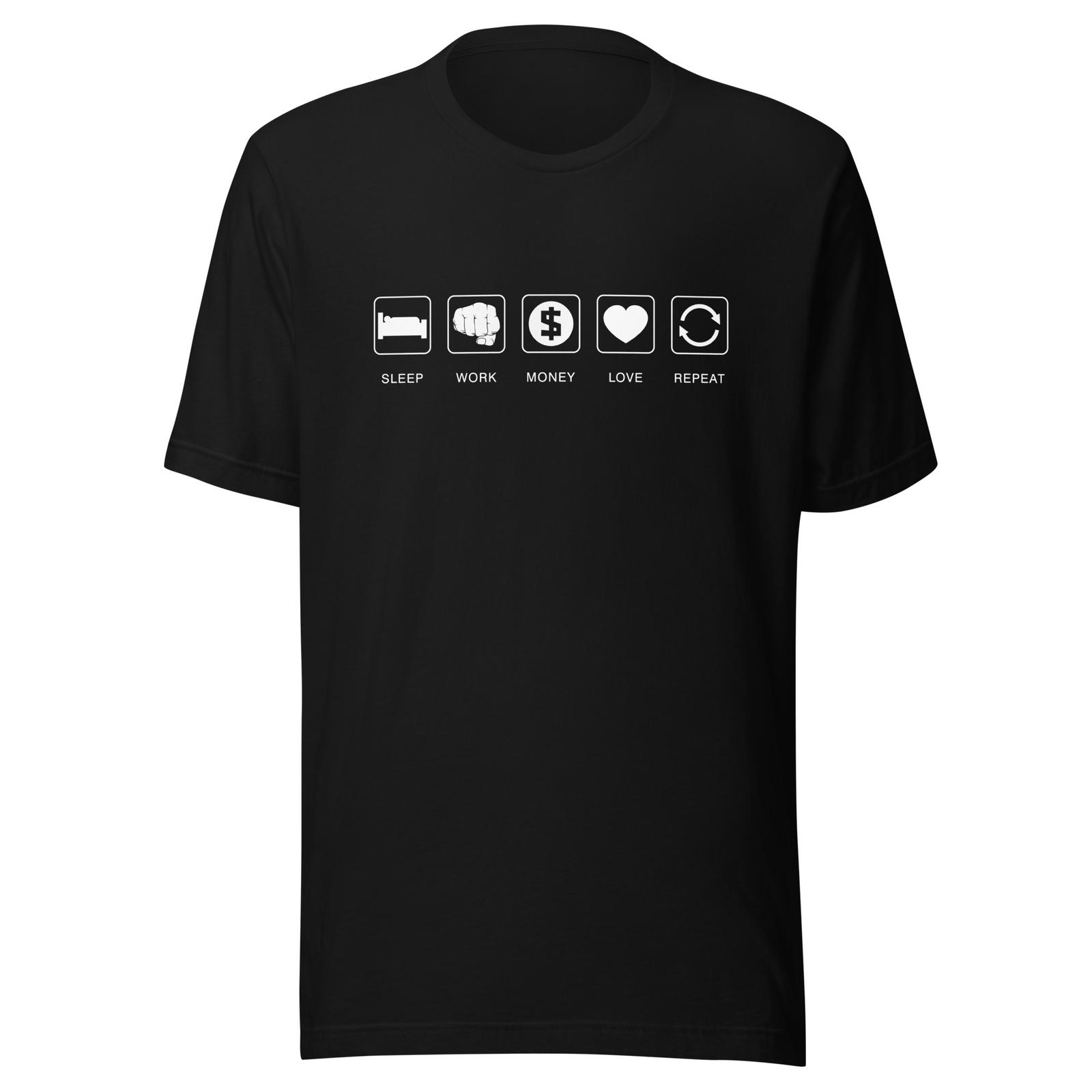MONEY REPEAT Unisex t-shirt M