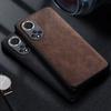 Premium Luxury Leather Phone Case for Huawei Nova 7 6 Pro Retro Business Style Solid Color Funda Capa Cover