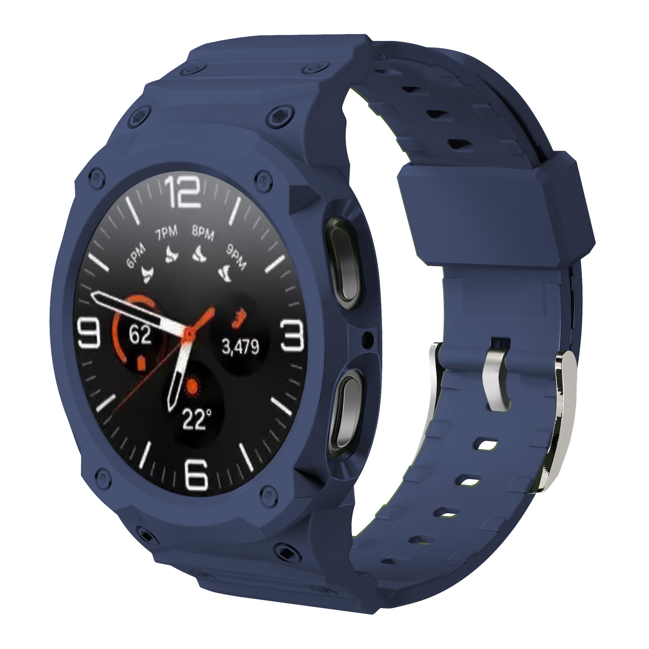 

TPU Case+Band for Samsung Galaxy Watch 8 40 44mm 2 in1 Strap Cover for Samsung Watch 8 44 40mm Screen Protector Cover Bracelet for galaxy 8 44mm