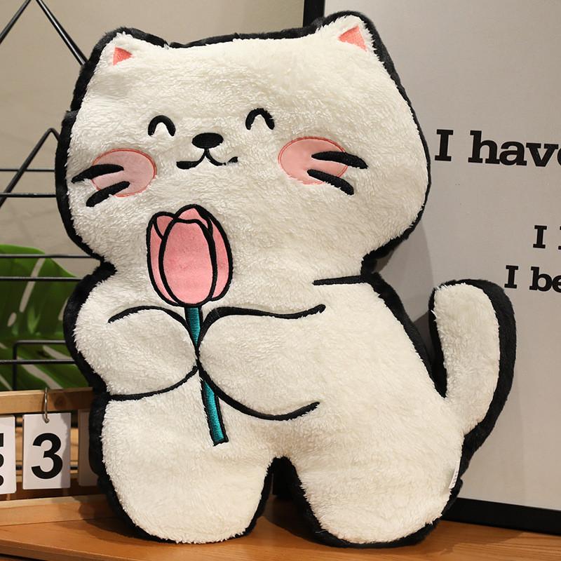 West Highland Cartoon Dog Plush Toy Pp Cotton Filling Couch Decor Kids Room