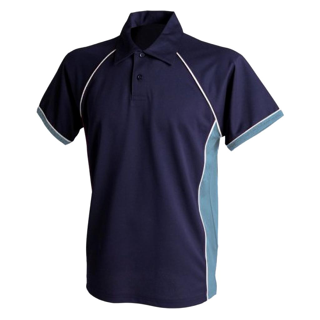 Finden & Hales Kids Unisex Piped Performance Sports Polo Shirt