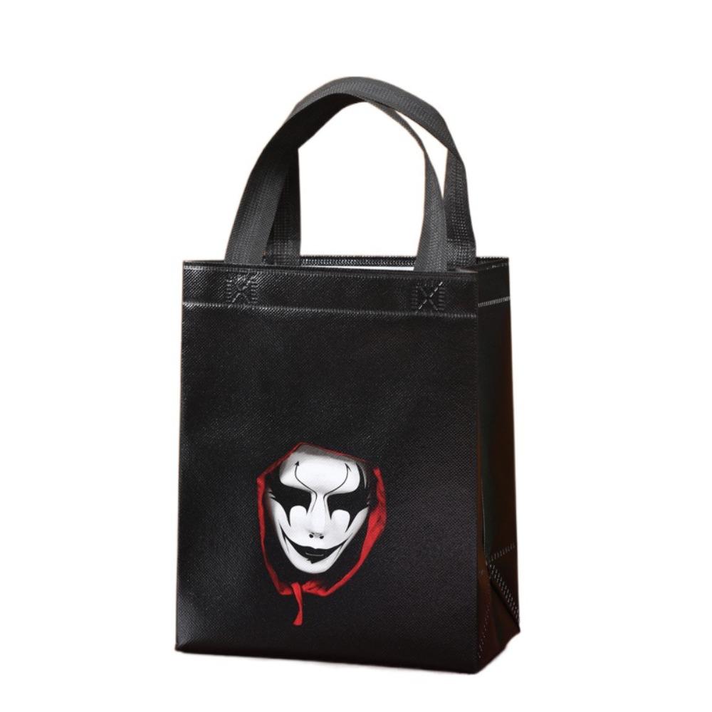 Cartoon Halloween Non-woven Handbag Printed Pumpkin Creative Bag Trendy Halloween Gift Bag  Gifts