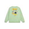 Li-Ning Solid Color Crew Neck Pullover Long Sleeve Sweatshirt Unisex Tops Tranquil-Green AWDT163-4