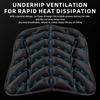 2 Pack Universal Anti Slip 3D Comfort Seat Cushion Motorcycle Comfort Breathable Front Rear Seat Cushion Motorbike Seat Cover
