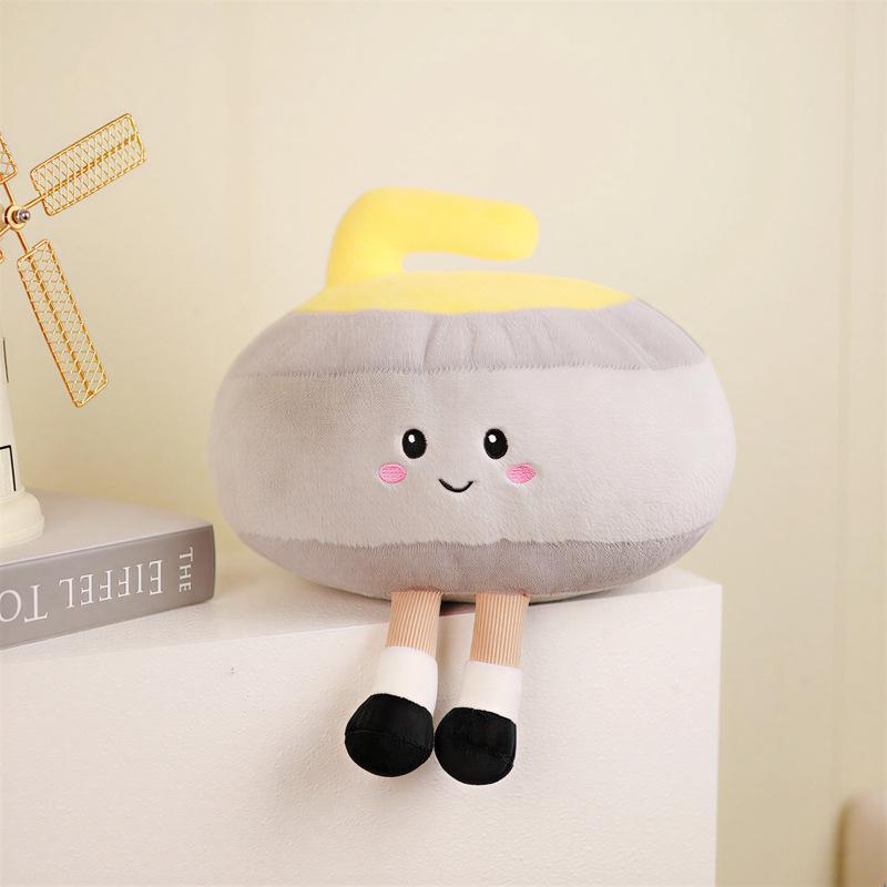 Transforming Sports Ball Plush Toy - Tennis, Badminton, Basketball Doll - Gift for Kids & Boyfriend