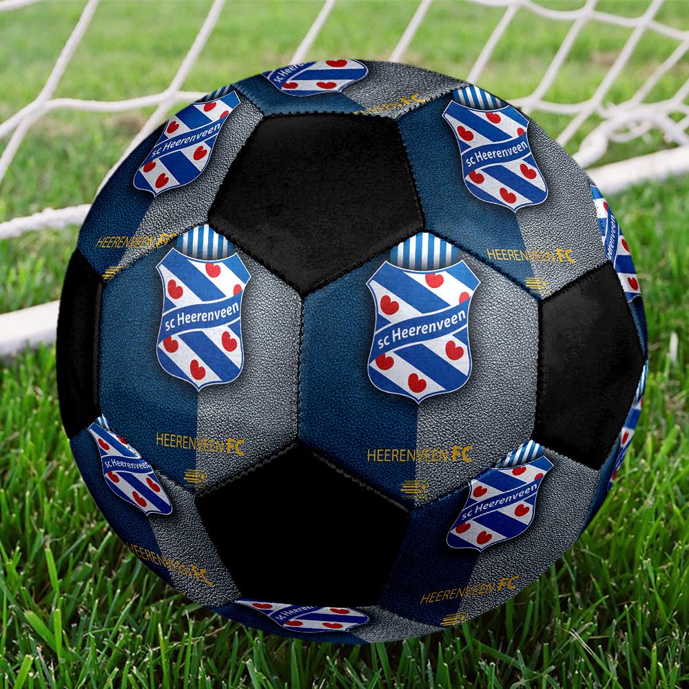 GRÖSSE 5 SC Heerenveen Fußball Bunt Alle Altersgruppen Maschinengenäht PVC Wettkampfbereit Langlebig Hoher Rückprall