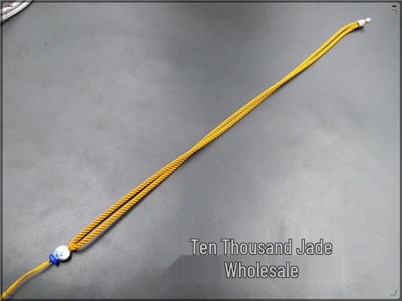 Retractable Jade Necklace Cord Lanyard