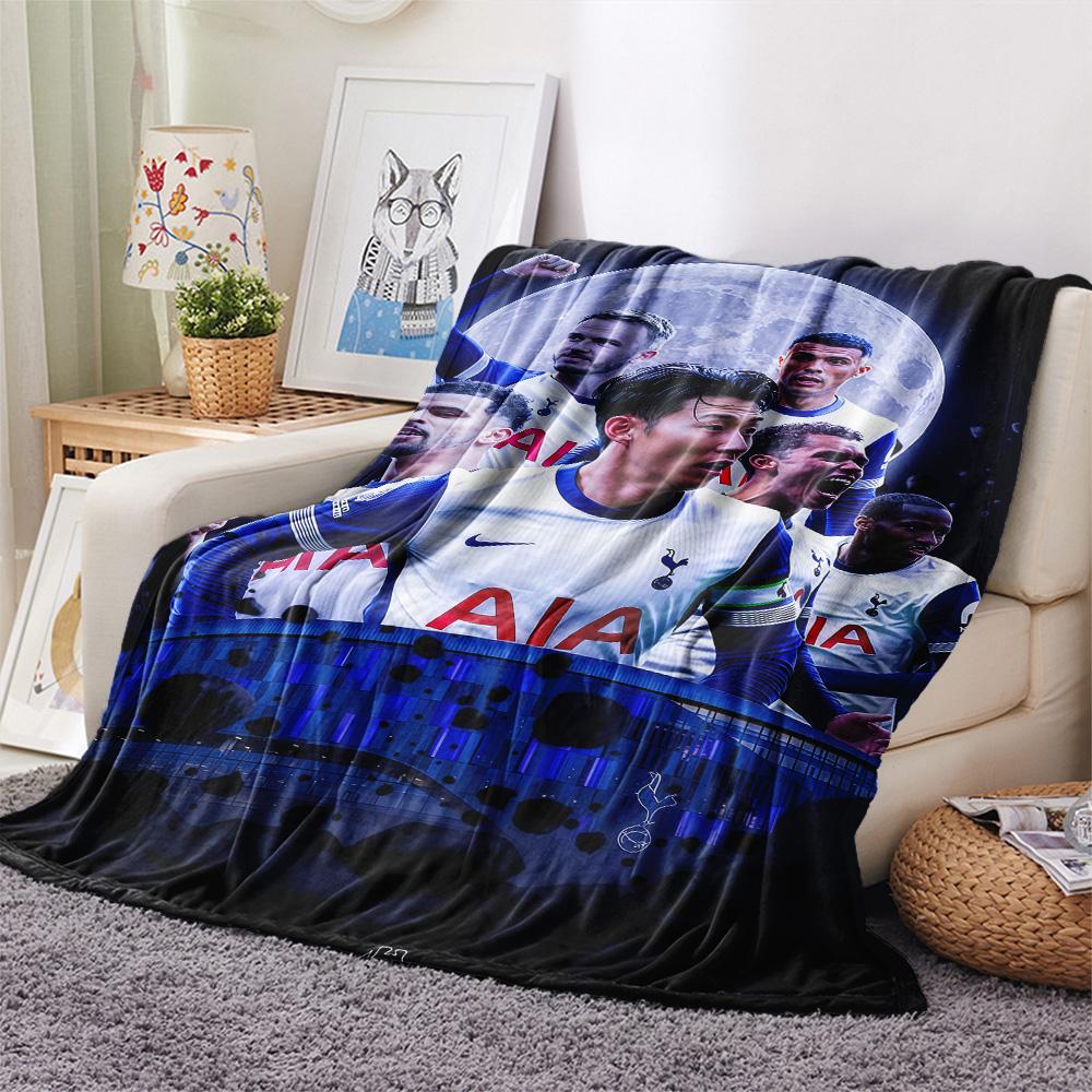 The Spurs Print FlAannel Blanket, High Quality Comfortable for All Seasons, Home Decor, Warmth and Comfort
