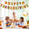 Festival Paper Fall Banner With Letter Set Thanksgiving Party Scene Decoration