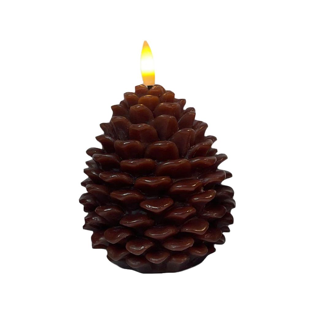 Flameless Candles, Battery-operated Flickering Wicks, Real Wax Candles, Suitable For Festive Interior Decoration