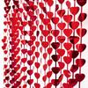 Colorful Heart Rain Curtain Heart-shaped Glitter Background Curtain  Wedding Decoration