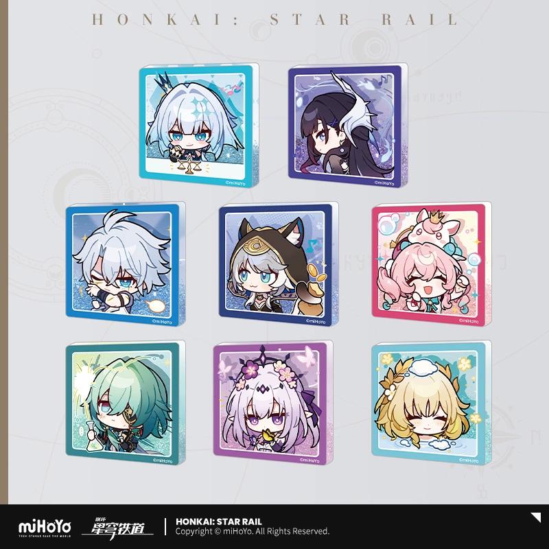 Sunsyea Honkai Star Rail Official Merch miHoYo Original Authentic PMZLG Series Keychain Badge Phainon