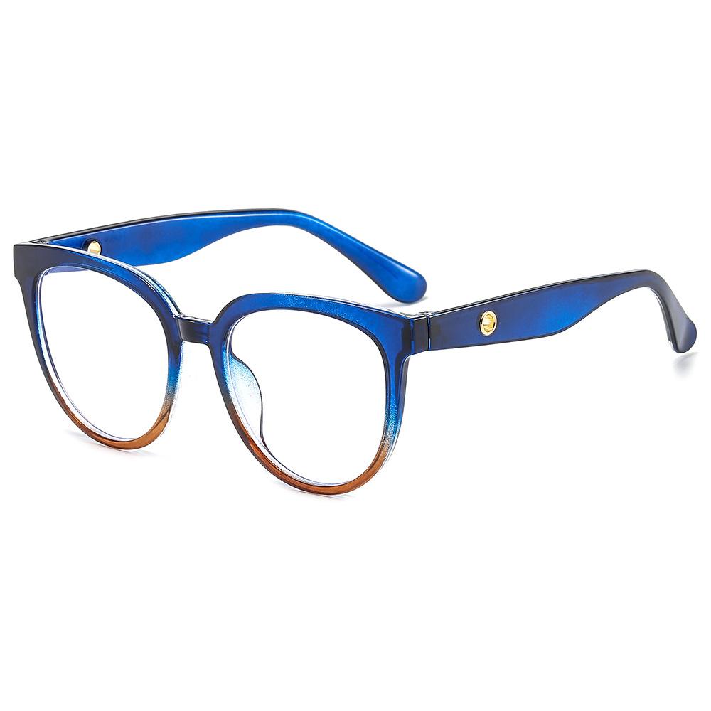

Прозрачные компьютерные очки в оправе для женщин и мужчин, анти-синий свет, очки «кошачий глаз», блокирующие очки, оптические очки для очков