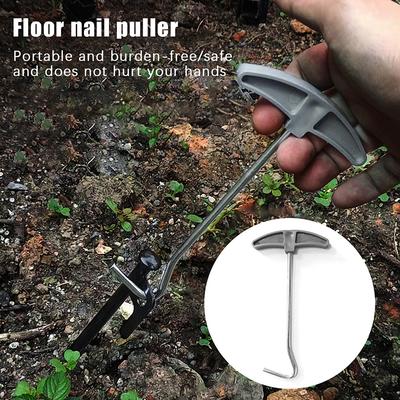 Tire-clou portable en alliage pour tentes; Outil Parfait pour Bâches de Sol, Accessoires de Tente de Camping Gazebo