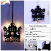 Halloween LED Pumpkin & Ghost String Lights: Spooky Room Décor with Flashing Ornaments