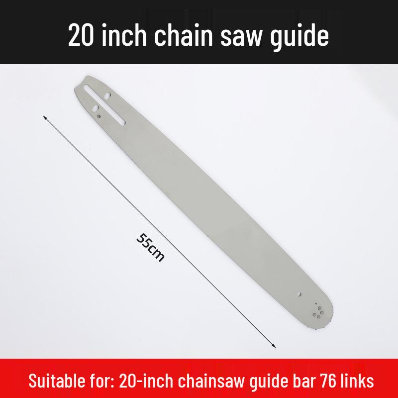 Universal Chainsaw Guide Bar & Chain: 4" & 16" for Gasoline & Lithium Electric Saws