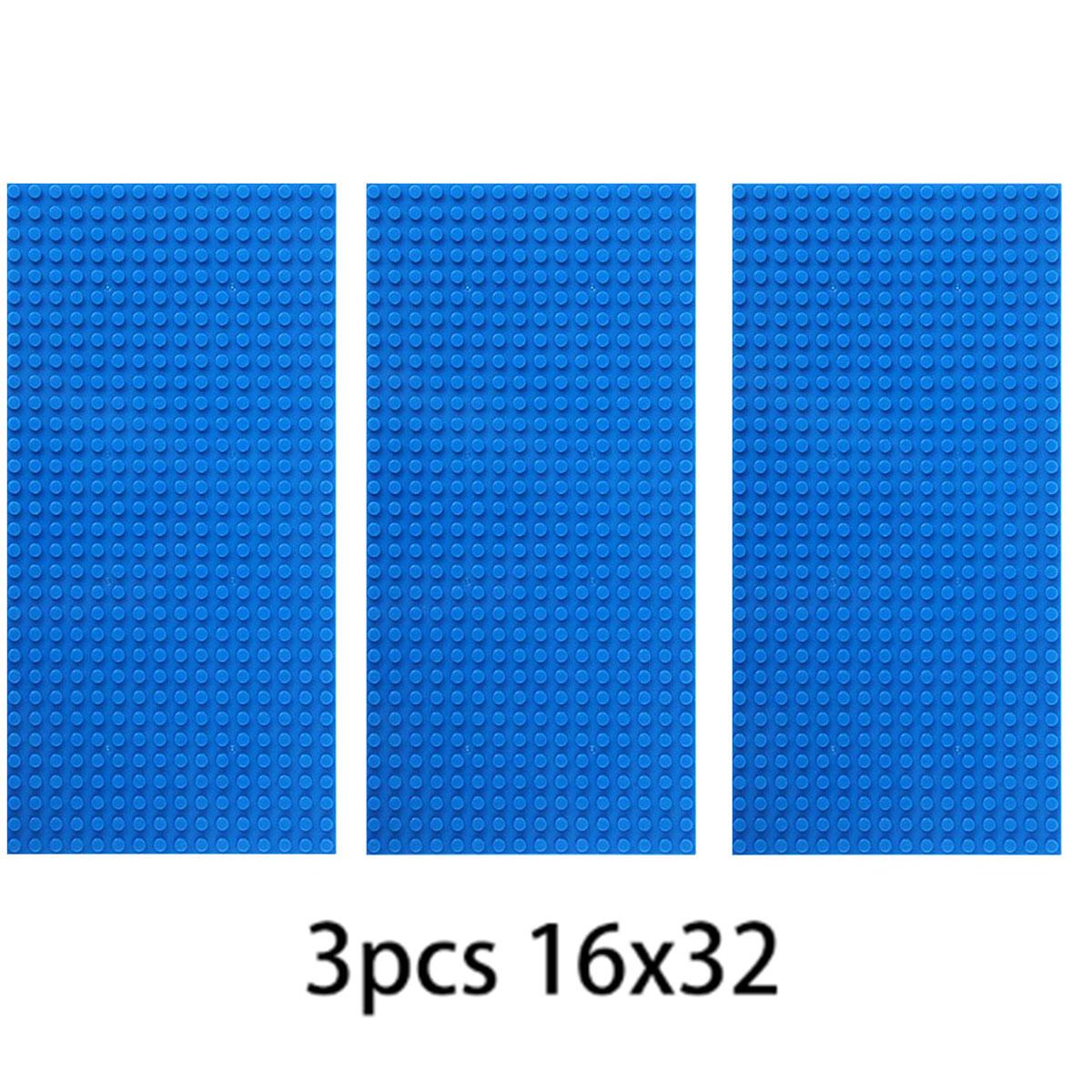 

3pcs16x32 children bricks toy Base Plate Classic Style Assembling Pieces BASE PLATE BUILDING BLOCKS perfect for developing cognitive skills 3pcs
