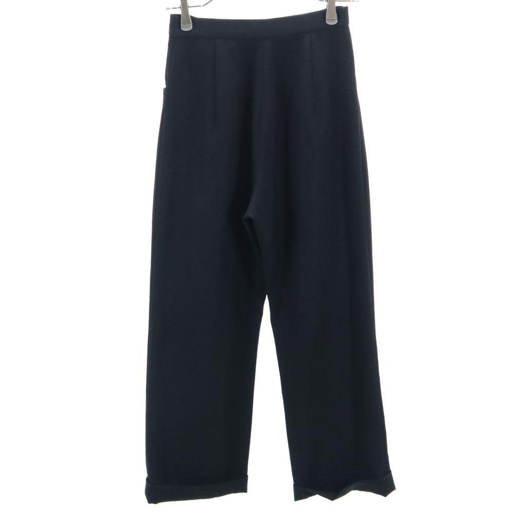 Yohji Yamamoto Made in Japan wool Slacks pants 2 black Women Used