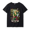 ONE PIECE T-shirt Aslo Luffy Sauron Short Sleeve Male Anime Cartoon Ins Loose Japanese Printed T-Shirt Y2K