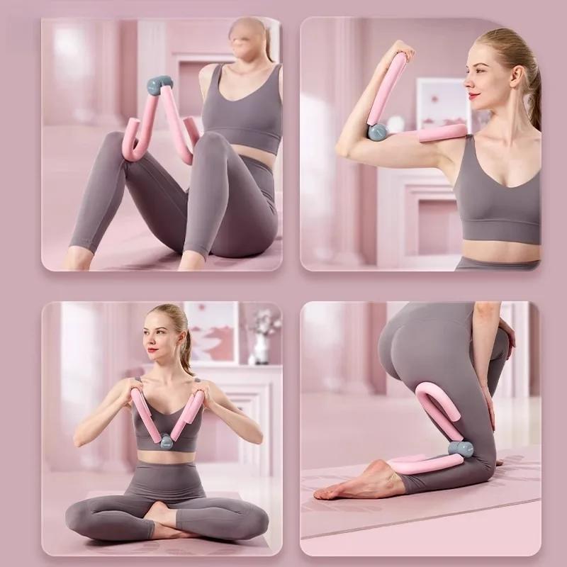 Portable Leisure Sports Home Fitness Equipment S-shaped Yoga Leg Holders Fitness Leg Beautifier Leg Holders