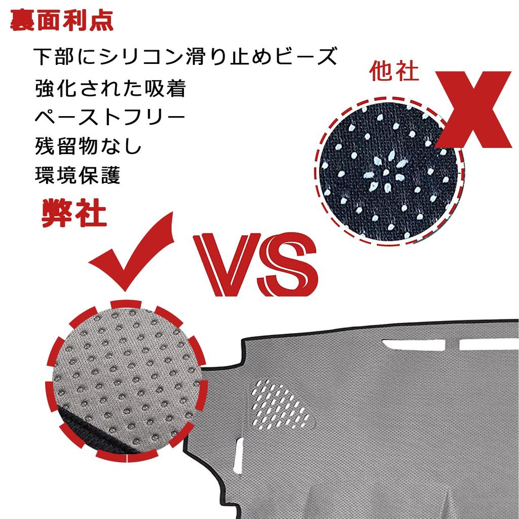 Compatible with Toyota Crown S210 Series Dashboard Sun Dashboard Light Flannel Heat and Waterproof (14th Generation) Mat, Vehicle-Specific Cover,