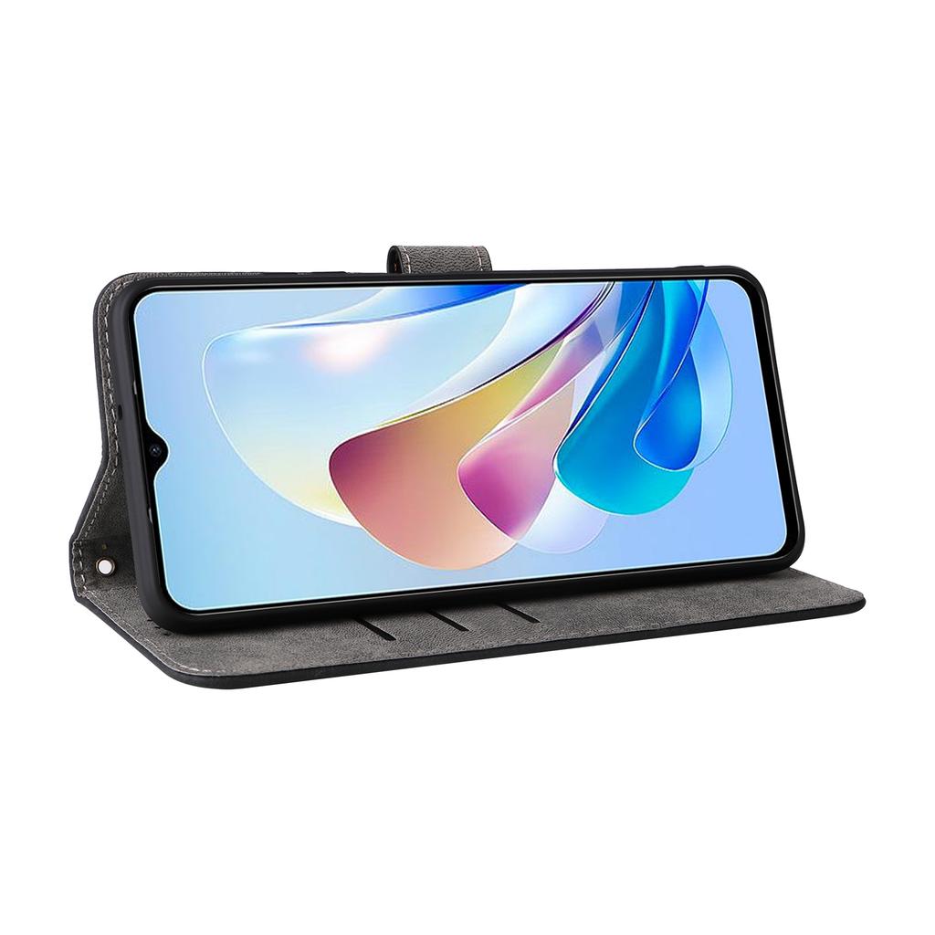 Dla ZTE Blade V41 Vita 5G/Axon 40 Lite/Blade V40 Design/V50 Design 5G/nubia Neo 5G Skórzane Etui Pokrowiec na Telefon Blokowanie RFID