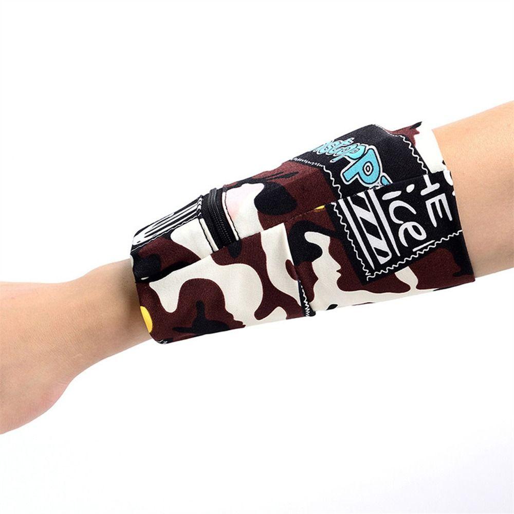 Band Sweatband Wrist Bag Zipper Running Bags Zipper Ankle Wrap Wrist Wallet Pouch Wristband Arm Bag