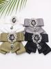 European Fashion Lapel Flower Bow Tie Brooch for Men's Wedding - Style TS318