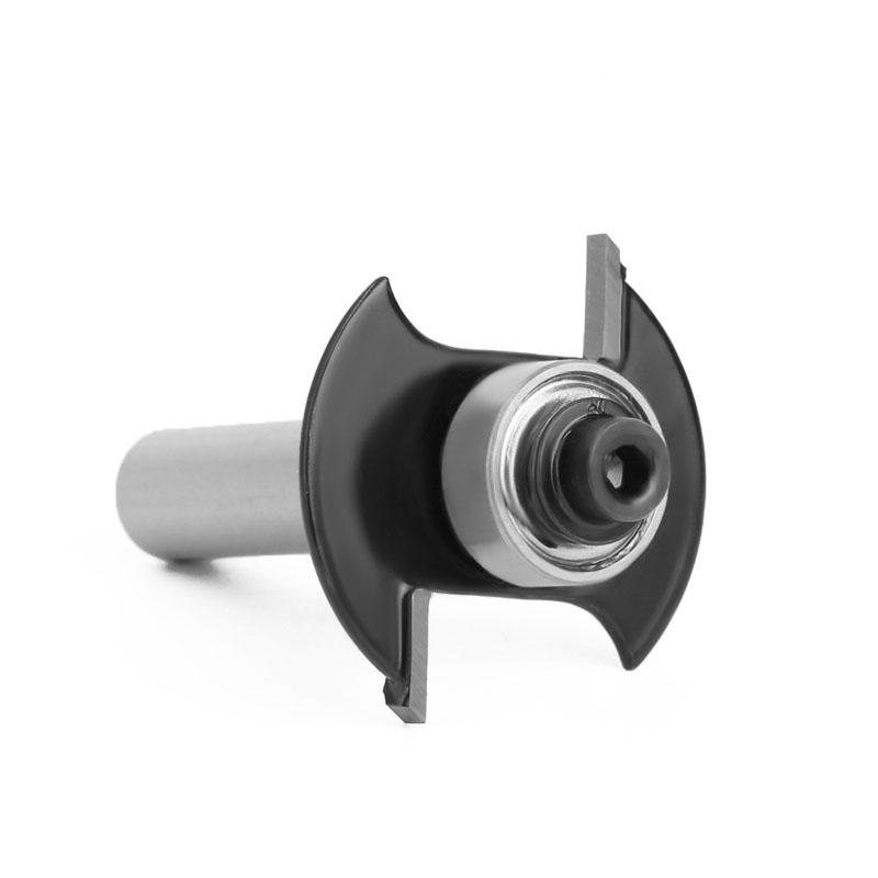 1Pc 8mm Shank T-Sloting Biscuit Joint Slot Cutter Articulação Entalho Router Bit Fresa Cortador de madeira