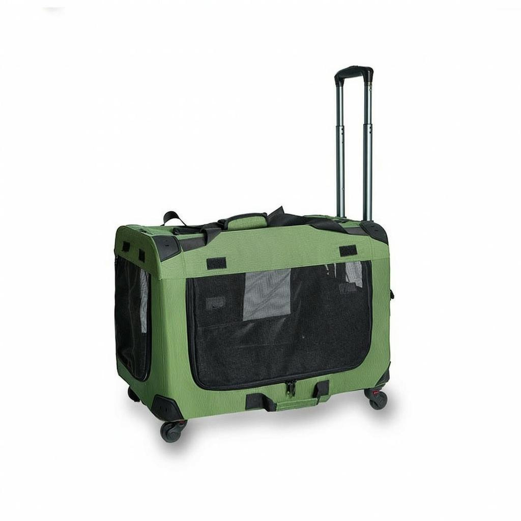 Pet Carrier Backpack with Wheels Soft-Lined Sturdy for Cats